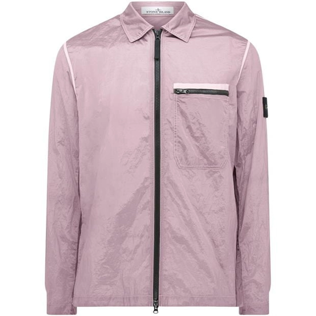 Stone Island Nylon Metal Overshirt - Pink